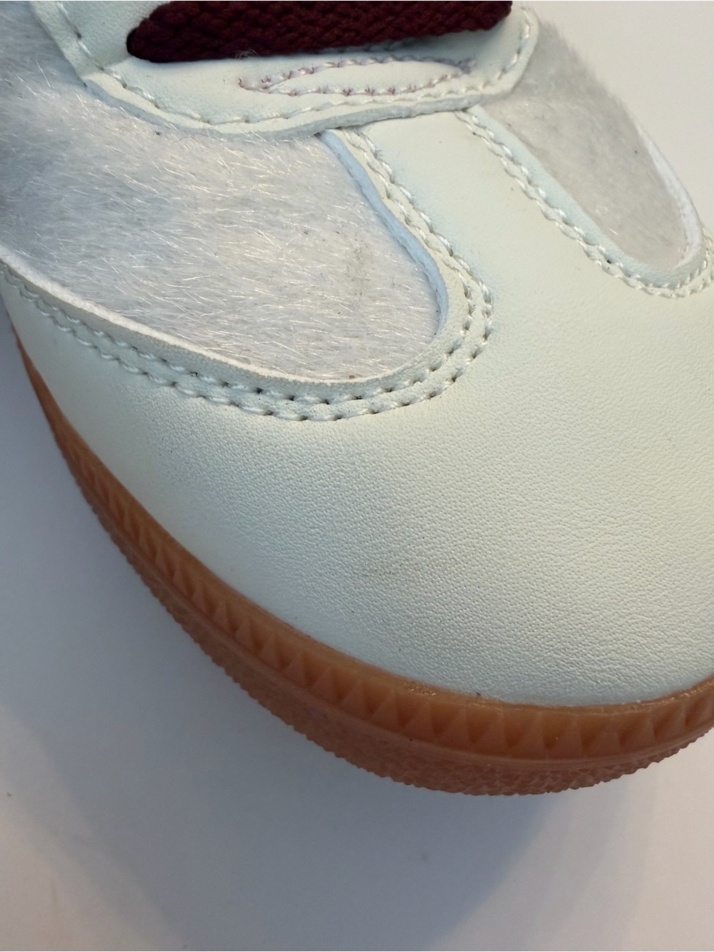 EUC! Wales Bonner x adidas Samba Pony 'Cream White', sz 6.5 (38FR) - Picture 9 of 14